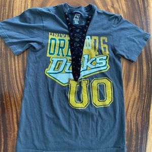 REWORKED U OF O DUCKS TEE